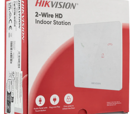 Hikvision DS-KH7000EY-E2-W, 2-Wire Modular Intercom, Indoor Unit