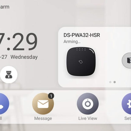 Hikvision Hikvision DS-KH9310-WTE1 (B) Android Innenstation PoE 7" Zoll