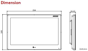 Hikvision Hikvision DS-KH9510-WTE1(B) Station intérieure tout-en-un 10,1 pouces Android