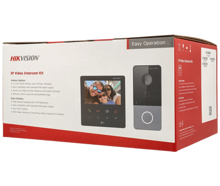 Hikvision Hikvision DS-KIS606-P Video-Sprechanlage KIT (ohne PoE-Switch)