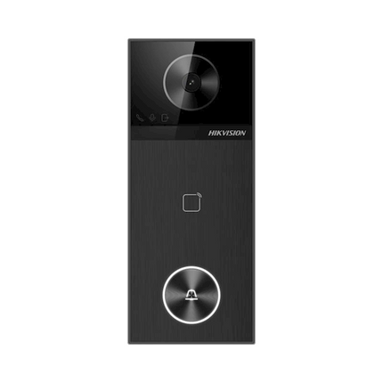 Hikvision Hikvision DS-KV6114-WBE1, Videodeurbel 4MP, WiFi/PoE, Micro SD slot, 150gr. kijkhoek