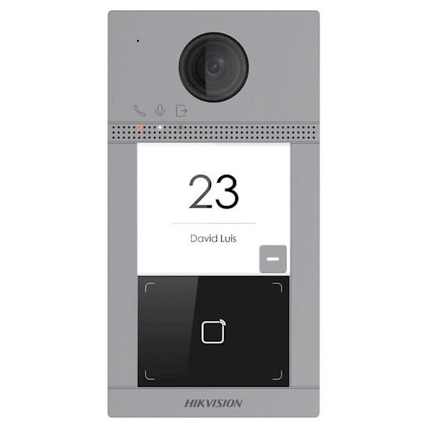Hikvision Hikvision DS-KV8113-WME1 Encastré 1 bouton d'appel Éclairage IR PoE 12v