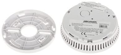 Alarm SystemExpert.co.uk DS-PDSMK-S-WE Détecteur de fumée sans fil