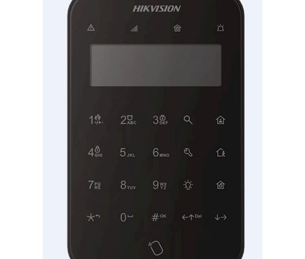 Hikvision Hikvision DS-PK1-LT-WE Clavier LCD sans fil + lecteur de tags Noir