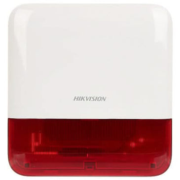 Hikvision Hikvision DS-PS1-E-WE Outdoor Siren Red Cap