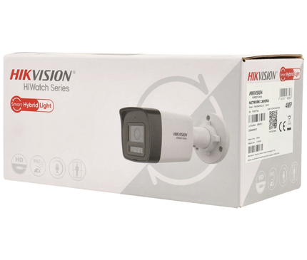 Hikvision Hikvision HWI-B140HA-LUC, 4Mp 2.8mm mini Bullet, Built-in microphone