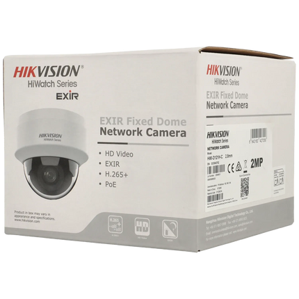 Hikvision Hikvision HWI-D121H-C, 2MP Dome camera 2.8mm, PoE, 20m IR