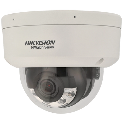 Hikvision Hikvision HWI-D140HA-LUC, 4Mp 2.8mm, Smart Hybrid Light, PoE, dubbele ingebouwde microfoon