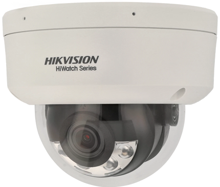 Hikvision HWI-D140HA-LUC, 4Mp 2.8mm, Smart Hybrid Light, PoE, double microphone intégré