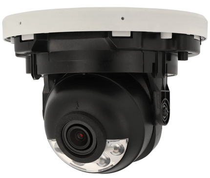 Hikvision HWI-D140HA-LUC, 4Mp 2.8mm, Smart Hybrid Light, PoE, double microphone intégré