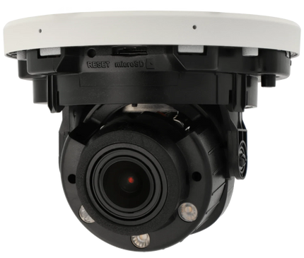 Hikvision Hikvision HWI-D640HA-LZU, 4MP Dome camera, optical zoom 2.8mm-12mm, PoE, Smart Hybrid Lights, 2x Mic.
