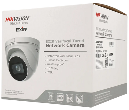 Hikvision Hikvision HWI-T640HA-Z 4MP Motorzoomobjektiv Revolverkamera, PoE, Micro SD Slot, IR, Acusense