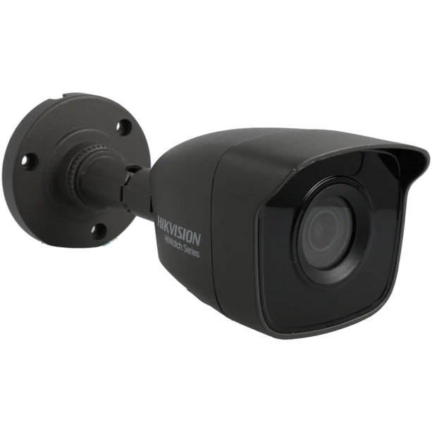 Hikvision Hikvision HWT-B120-M-B, 2MP Bulletcamera 2.8mm, 4 in 1 video-output coax zwart