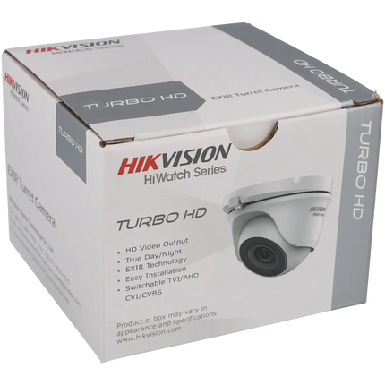 Hikvision Hikvision HWT-T120-M, 2MP mini-Turret, 2.8mm, Low Light, 4 in 1 video-output coax