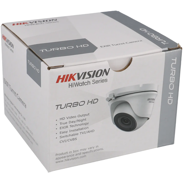 Hikvision Hikvision HWT-T120-M, 2MP mini-Turret, 2.8mm, Low Light, 4 in 1 video-output coax