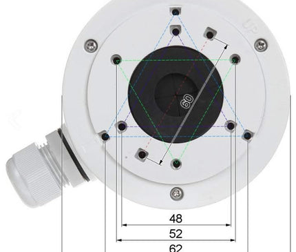 Hikvision Hikvision Mounting Box DS-1280ZJ-XS