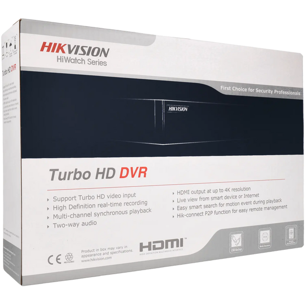 Hikvision HWD-6232MH-G4, 32 kanaals Turbo HD (coax) recorder Max 8Mp 4K