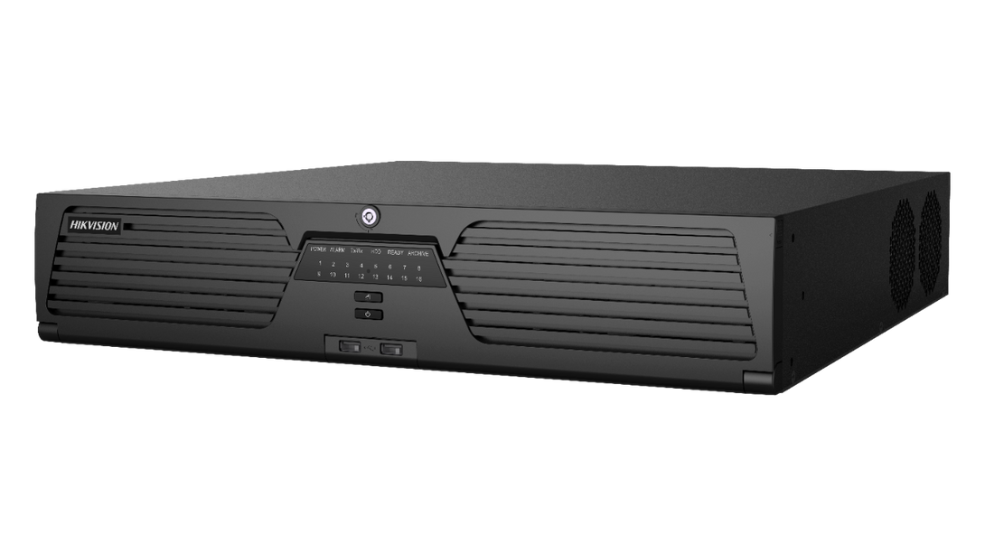 Hikvision iDS-9664NXI-I8/X(B), DeepinMind Netwerk Video Recorder, 64 kanalen, 8x Sata