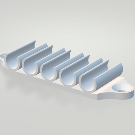 Hikvision Cable Clip - 1, 2, 4, 6 or 8-way | Plastic Mounting Clip