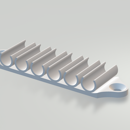 Hikvision Cable Clip - 1, 2, 4, 6 or 8-way | Plastic Mounting Clip