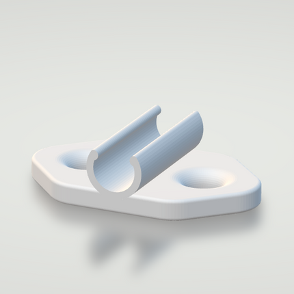 Hikvision Cable Clip - 1, 2, 4, 6 or 8-way | Plastic Mounting Clip