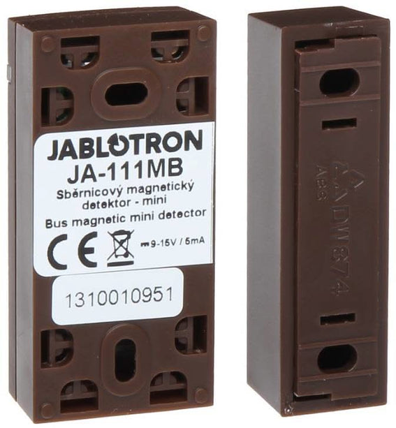 Jablotron JA-111MB BUS magnetische detector mini bruin