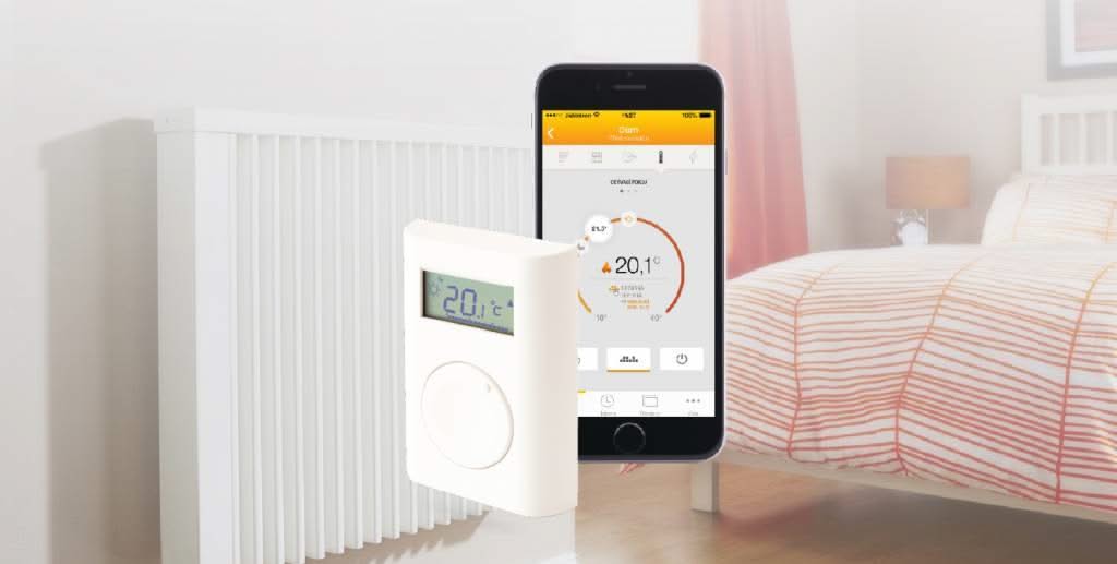 Jablotron JA-150TP, Draadloze thermostaat