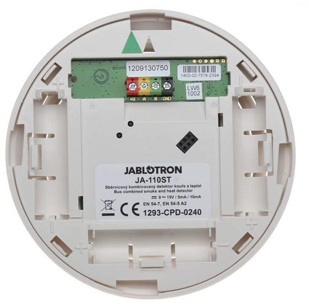 Jablotron JA-110ST BUS kombinierter Rauch- und Wärmemelder