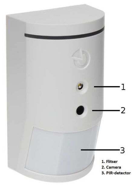 Jablotron Jablotron JA-120PC Bus PIR-bewegingsmelder met camera