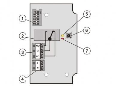 Jablotron Jablotron JA-150N Module d'alimentation sans fil PG