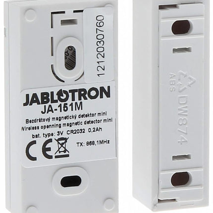 Jablotron Jablotron JA-151M Wireless mini magnetic contact