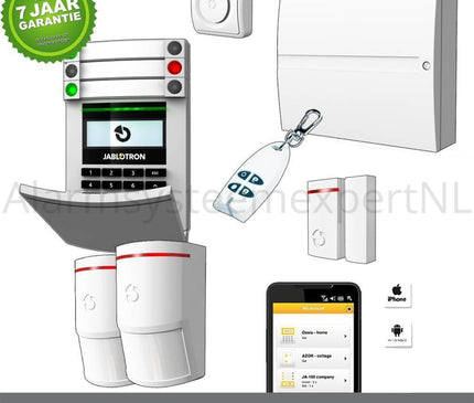 Jablotron Jablotron JA103KR ohne GSM-Modul + LAN Funkalarmanlage KIT (D)