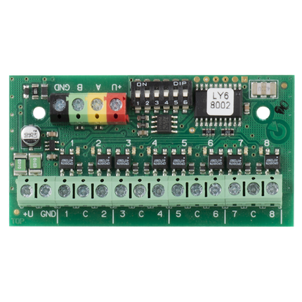 Jablotron Jablotron JB-118N Pro Bus signaal PG-uitgangsmodule – 8 uitgangen