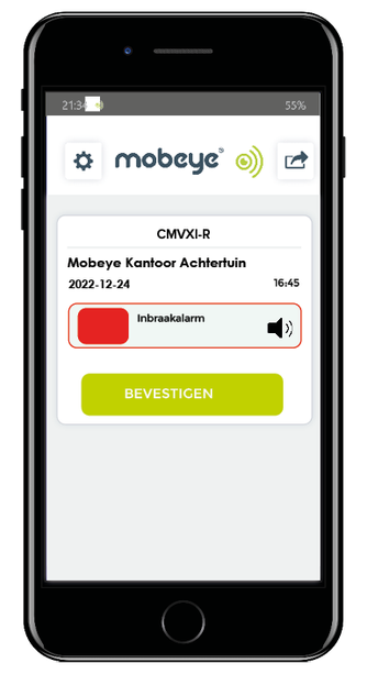Mobeye Mobeye CMVXI-R, 4G Outdoor alarm