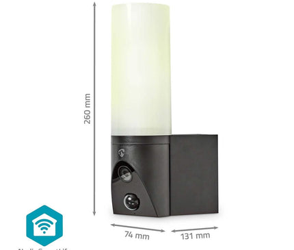 Nedis Nedis 2Mp SmartLife WiFi Kamera (drehbar) für den Außenbereich mit integrierter Led Lampe