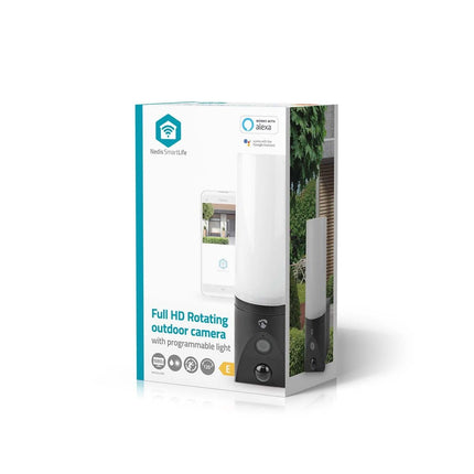 Nedis Nedis 2Mp SmartLife WiFi Camera (rotatable) for outdoor with integrated Led Lamp