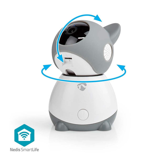 Nedis Nedis Rotating SmartLife Camera for Indoor, caméra de surveillance pour enfant/bébé