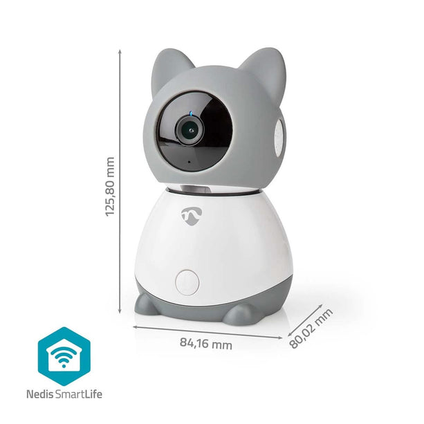 Nedis Nedis Rotating SmartLife Camera for Indoor, caméra de surveillance pour enfant/bébé