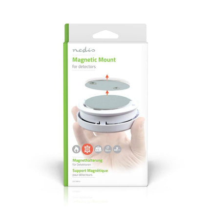Nedis Nedis DTCTBR10, Detector holder, Self-adhesive, magnetic