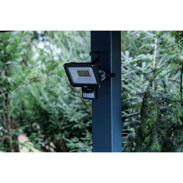 Nedis Nedis LED Spotlight JARO 3060P, IP65, 20W, 2300lm, 6500K, avec détecteur de mouvement
