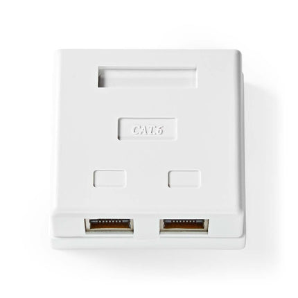 Nedis Nedis Surface-mounted Network Wall Box White