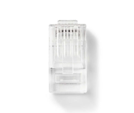 Nedis Nedis RJ45 Connector CAT5 UTP Pass Through 10 pieces for flexible cores (stranded)