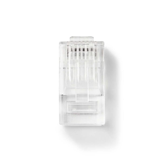 Nedis RJ45 Connecteur CAT5 UTP Pass Through 10 pièces pour conducteurs flexibles (toronnés)