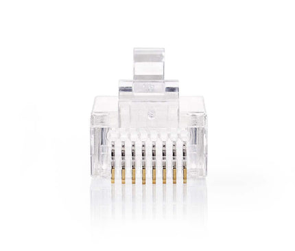 Nedis Nedis RJ45 Connector CAT5 UTP Pass Through 10 pieces for flexible cores (stranded)