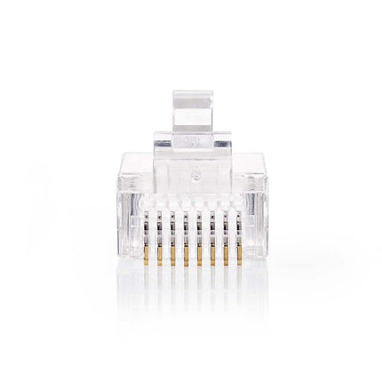 Nedis Nedis RJ45 Stecker CAT5 UTP Pass Through 10 Stück für flexible Adern (verseilt)