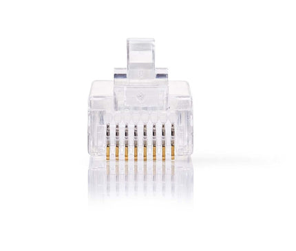 Nedis Nedis Connecteur RJ45 CAT5e, plaqué or 10 pièces, conducteur solide