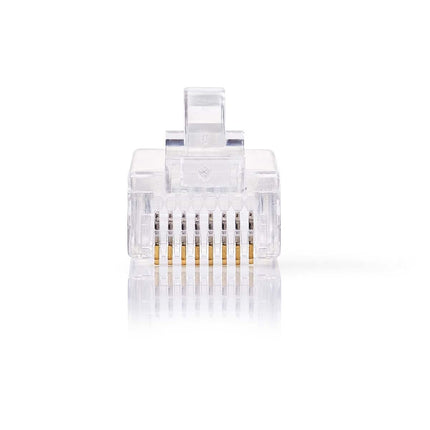 Nedis Nedis RJ45 Connector CAT5e , Verguld 10 Stuks, Solid Ader