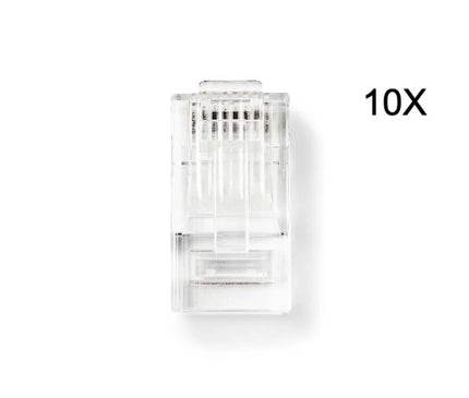 Nedis Nedis RJ45 Connector CAT6A UTP Set 10 stuks voor stugge aders