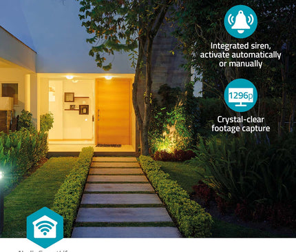 Nedis Nedis SmartLife 3MP PTZ Camera for outdoor with WiFi and battery