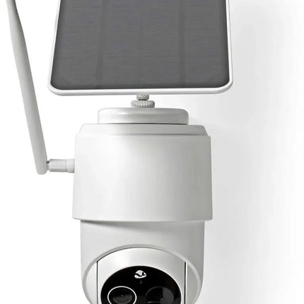 Nedis Nedis SmartLife 4G PTZ Camera voor buiten met zonnepaneel en batterij